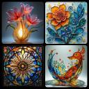 Erstellen Sie atemberaubende Glaskunst aus Text