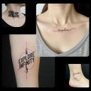 Entwerfen Sie Text- und Schriftart-Tattoos online