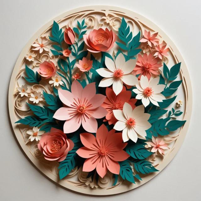 papercut-art template 3