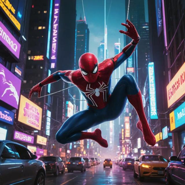 spider-man-art template 1