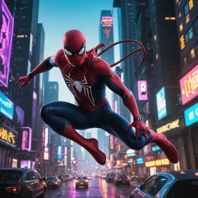 spider-man-art template 3